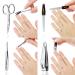 Marqus Nail Set for Men and Women - Premium 5-Piece Manicure Kit from Solingen | Travel-Friendly Brown Case - Buy Online on GoSupps.com