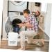 TIDTALEO washing powder storage bucket dispenser snack laundry organizer laundry container laundry soap dispenser fabric softener dispenser wrought iron at home laundry - Buy Online on GoSupps.com