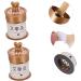 Buy Homsfou Moxibustion Box Set - 3 Pcs Moxa Sticks & Pumpkin Leaf Support Pockets | International Shipping Available - Buy Online on GoSupps.com