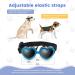 UV Protective Dog Sunglasses - Windproof Adjustable Heart Shape Waterproof for Small Dogs - Blue - Buy Online on GoSupps.com