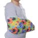Solace Bracing Children's Padded Sling - British Made & NHS Supplied - Monsters Design - #1 Arm Support for Fractures & Injuries - Buy Online on GoSupps.com