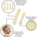 Styla Hair Magic Bun Maker Sponge Twister Tool (Blonde) - 2 Small & 2 Large Sizes - Buy Online on GoSupps.com