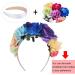Buy SIQUK 12-Piece Satin Hair Ties - 3cm Wide Forehead Straps for Women & Girls | Lively Colors for DIY Hair Styling | International Shipping Available - Buy Online on GoSupps.com