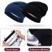 Satin Lined Sleep Cap Set for Women - Wine Red/Black/Navy Blue/Gray - Buy Online on GoSupps.com