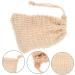 Mikinona 10pcs Net Bathing Soap Pouch Exfoliating Scrub Towel Bathing Supply Soap Foaming Ramie - Buy Online on GoSupps.com