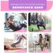 Fabric Resistance Bands Set - 5 Levels for Legs & Butt Workout | Booty Bands for Women & Men | Cloth Exercise Loop Bands - Home Fitness, Yoga, Pilates | Green/Pink/Purple/Grey/Black - Buy Online on GoSupps.com