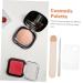 Buy 1 Set Cosmetic Mixing Palette & Tools - Foundation Mixing Tray & Spatula (17.5x15cm) - International Shipping Available - Buy Online on GoSupps.com