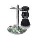 Shaving Brush Set for Men, Quality Shaving Brush with Aventurine Decorated Stand (Style 2) Set2