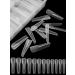 EBANKU 120 PCS Clear Matte Dual Nail Forms for Acrylic Stiletto Nail Extensions | Nail Art Salon Design Tools - Buy Online on GoSupps.com