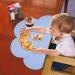 HONGXIN-SHOP Non Slip Silicone Kids Placemats - Blue Cloud Design for Easy Clean-Up | Multi-Purpose Tableware for Babies and Toddlers - Buy Online on GoSupps.com