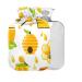Honey BAP free hot water bottle with cover 2 l large hot water bag for pain relief hot and cold compress
