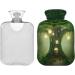 NAANLE 2L Hot Water Bottle with Fantasy Tree House Cover - Pain Relief & Warmth for Back Feet & Neck | Transparent Heat Bottle for Cold Therapy - Buy Online on GoSupps.com
