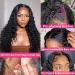 Deep Wave HD Lace Front Wig 22 Pre Plucked & 5x5 Closure - 150% Density Natural Black - for Black Women - Buy Online on GoSupps.com