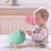 JUNERAIN Super Soft Frog Plush Stuffed Animal Hugging Pillow - 35cm Mint Green | Adorable Toy Gift for Kids, Toddlers, Boys, Girls | Cuddly Frog Decoration - Buy Online on GoSupps.com