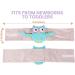 Colic Calm Baby Heating Pad Belly Band for Newborns - Relieve Gas and Reflux with Superse Warm Aroma Stomach Band - Blue Owl Design - Buy Online on GoSupps.com