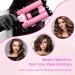 Awhoas 3 Barrel Curling Iron 32MM Hair Waver | Triple Barrel Hair Crimper for Women | Pink Curling Wand with LCD Temp Display - Buy Online on GoSupps.com