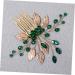 FRCOLOR Set of 4 Bridal Crystal Hair Comb Bridal Accessories Leaf Hair Comb Wedding Hair Accessories Tiara Hair Accessories Hair Comb for Bridal Wedding Hair Comb Leaves - Buy Online on GoSupps.com