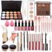 Chseo Make-Up Set | Complete Cosmetics Gift Set for Face Eyes & Lips - Eyeshadow Lip Gloss Concealer Lipstick & More - Buy Online on GoSupps.com