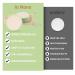 Buy Io Nova Sliming Pads - 12 Washable Cotton Pads for Gentle Facial Cleaning | Sustainable Soft Eco-Friendly Perfect for All Skin Types - Buy Online on GoSupps.com
