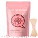 Hard Wax Beads  Bouvetan 1.1lb/17.6oz Wax Beans for Hair Removal  Sensitive Skin Hard Wax for Face  Legs  Armpit  Brazilian  Bikini and Full Body at Home  Waxing Beads for Women Men (Rose pink)