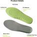 Honeycomb Elastic Shock Absorbing Shoe Insoles - 2 Pairs for Men, Women, Kids - Size Women 9-10/ Men 7-9.5 - Buy Online on GoSupps.com