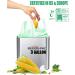 BEIDOU-PAC 3 Gallon Compostable Trash Bags - 100 Count | Biodegradable Kitchen Garbage Bags with Handle | ASTM D6400 & US BPI Certified | Food Scrap Waste Bags - Buy Online on GoSupps.com