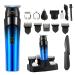 Hair Trimmer Hair Clippers for Men HairTrimmer Beard Trimmer for Men Razor Kit - Rechargeable USB Professional Cordless Hair Clippers for Men with LED Display for Barber Qm-911
