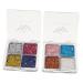 PAMINGONO 2pcs Glitter Eye Makeup Decorative Eyeshadow Makeup Glitter for Eyes Glitter Sequins Eyeshadow
