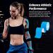 AnjoCare Kinesiology Tape for Muscle & Joint Recovery | Black+Blue Precut Tape for Knee, Ankle & Shoulder | Elastic Therapeutic Sports Tape - Buy Online on GoSupps.com