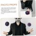 Yardenfun 5pcs Artificial Pumpkins Adornments Halloween Simulated Fake Faux Thanksgiving Mini Ornaments Foam Grey 14X12.5X12.5CM - Buy Online on GoSupps.com