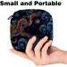Multicolored Storage Bags for Women's Bandages & Accessories - Portable Menstrual Pad Holders with Traditional Chinese Dragon Clouds Design - Buy Online on GoSupps.com