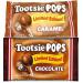 Caramel and Chocolate Tootsie Pops Limited Edition 2-pack Flavor Bundle