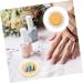 Mikinona Nail Display Board Nail Showing Board Nail Color Mixing Plate Nail Polish Plate Nail Art Manicure Nail Building Gel Nail Gel Nail Tips Display Holder Zinc Alloy Nail Plate Cosmetic 7.9X7.9X1.2CM Golden - Buy Online on GoSupps.com