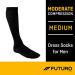 FUTURO Men's Dress Socks - Medium Black Compression (15-20 mmHg) for Optimal Comfort & Support - Buy Online on GoSupps.com