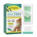 Rapid Effective Wax Strips for Hair Removal - Double-Sided Long-Lasting Safe for Women & Men | Perfect for Legs Arms Neck and Face - Buy Online on GoSupps.com