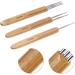 Dreadlocks Tool Set - 5 Pcs Crochet Hooks & Interlocking Needles for Hair Weaving, Braid Craft - Buy Online on GoSupps.com