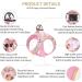Buy Heele Anti-Pull Dog Harness for Small Dogs - Breathable Adjustable Reflective Soft & Safe - Flower Pink | International Shipping Available - Buy Online on GoSupps.com