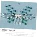 Ipetboom Formal Hair Accessories for Women Hair Side Comb Bridal Hair Accessories Hair Gems for Women Rhinestone for Hair Wedding Hair Pins Green Decorate Women's Crystal Girl - Buy Online on GoSupps.com