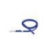 IDC Color & Gray rubberized leash 14 mm x 2 m without loop blue-grey Blue-grey 14 mm x 2 m (without loop)