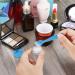 Accmor 100pcs 3g Empty Sample Containers with Lids - Cosmetic Jars + 5 Mini Spatulas - Buy Online on GoSupps.com