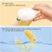 Jognee Pillow for Cats | Soft Fluffy Pet Calming Toy | Catnip Pillow Catnip Plush Toy | U-Shaped Pillow for Sleeping Resting Playing (Yellow) - Buy Online on GoSupps.com