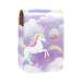Travel Lipstick Organizer Case Lipstick Case Portable Makeup Bag With Mirror Cloud Rainbow and Unicorn K976c7bbib