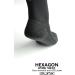 Neoprene Water Fin Sock 3MM | Thermal Beach Sock for Men and Women | Anti-Slip Flexible Design for Diving, Snorkeling, Surfing, and More | Black - Medium - Buy Online on GoSupps.com