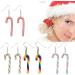 Feylie Handmade Christmas Crutch Earrings - Cute Candy Accessories for Everyday Wear - Buy Online on GoSupps.com