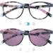 YEIN Blue Light Blocking Glasses - Photochromic Pink Sunglasses for Women | Anti Eyestrain Gaming & TV Glasses | Stylish Anti Glare 04-1401 Pinkfloral - Buy Online on GoSupps.com