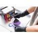 12 inch Black Powder-Free Nitrile Gloves - Pack of 100 | Medium Disposable Latex-Free Gloves - Guantes Desechables - Buy Online on GoSupps.com