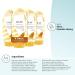 Olay Moisture Ribbons Plus Shea & Manuka Honey Body Wash 18 fl oz - Pack of 4 - Buy Online on GoSupps.com