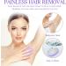 Crystal Hair Eraser for Hair Removal UQQU Crystal Hair Remover for Men and Women Magic Crystal Hair Remover with Gentle Skin Exfoliation Reusable Easy to Use Works On All Body Parts - Purple - Buy Online on GoSupps.com