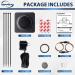 iSpring ED2000S Electronic Water Descaler | Salt-Free Whole House Hard Water Conditioner | Prevent Rust & Scale Build-up | LED Light Design | Magnet | Black - Buy Online on GoSupps.com