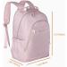 Fasrom Nurse Bag Backpack for Women | Pink Home Health Clinical Bag with Laptop Compartment, USB Charging Hole | Ideal for Nursing Staff & Medical Assistants | Empty Bag Only - Buy Online on GoSupps.com